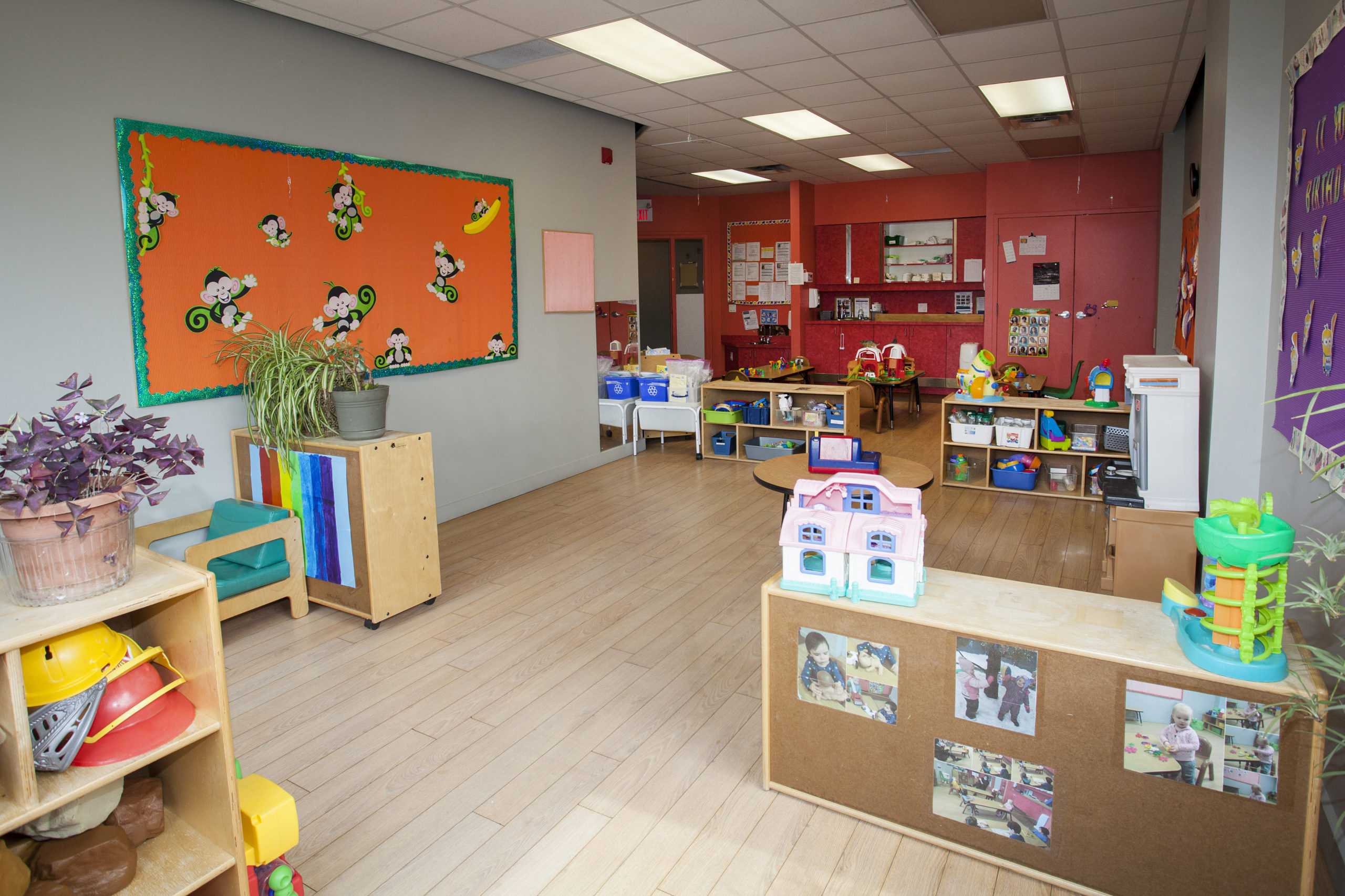 toddler room with toys and tables